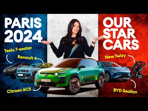 PARIS MOTOR SHOW 2024: our EV STARS named!  | Electrifying