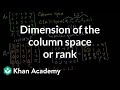 Understanding Column Space and Basis