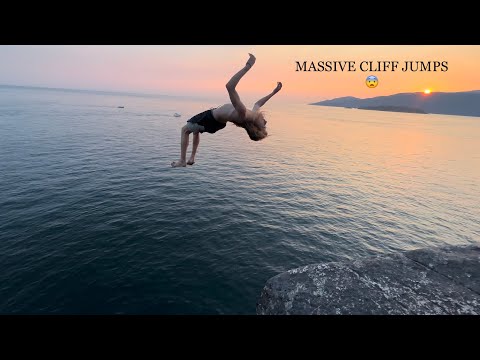 Cliff Jumping Vancouver, B.C.