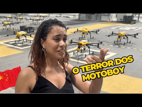 🇨🇳 ENTREGA por DRONE já é REALIDADE na China!