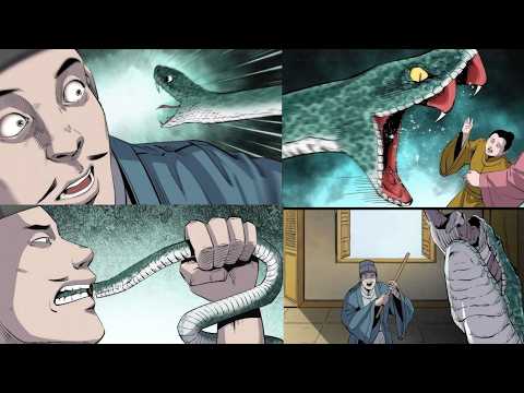 6 Terrifying Snake Urban Legends Horror Stories Animated | The Flying Snake