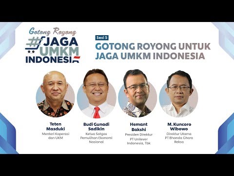 #JagaUMKMIndonesia: Gotong Royong untuk Jaga UMKM Indonesia