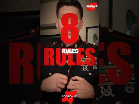 8 RIDICULOUS USMC BOOTCAMP RULES #tiktok #shorts #army