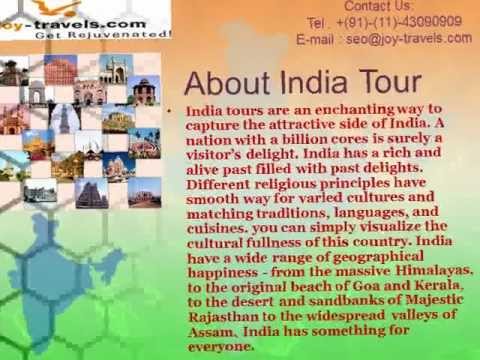 Travel to India - Joy Travels Review For India Travel - YouTube