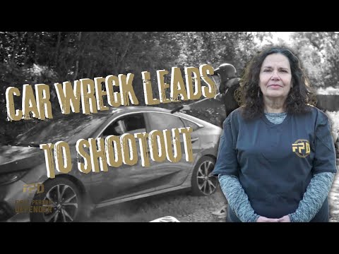 Car Wreck Leads to Shootout!