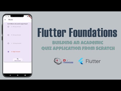 Quiz App Development with Flutter: A Comprehensive Tutorial