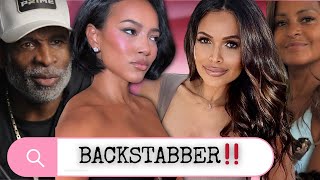 Karrueche Tran STABS Tracey Edmonds In Back to SNTACH Deion Sanders‼️