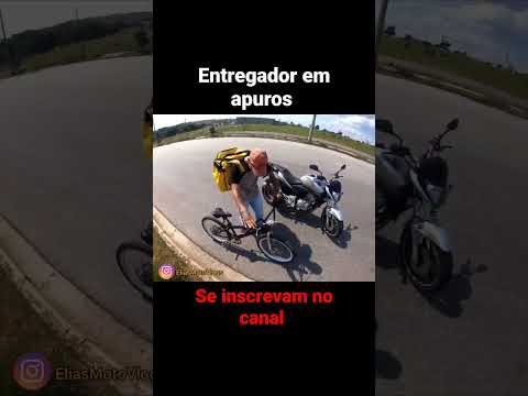 entregador em apuros veja oque aconteceu