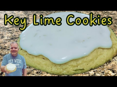 Key Lime Cookies - A Taste from Key West, Florida When You’re At Home!