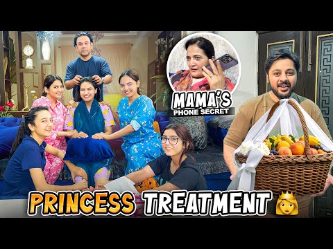 GHAR WALON NY DE PRINCESS TREATMENT 😍👸🏻 | Areeb Special Fruits Ly K Aye ♥️ | Sistrology House 🥰