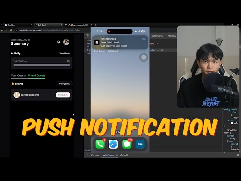 How I implement PWA push Notification