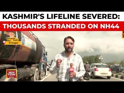 Kashmir's Lifeline Cut: 3000+ Trucks Stranded, Valley Faces Acute Shortages After Highway Closure