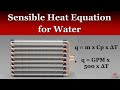 Sensible Heat Transfer Concepts