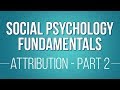 Attribution Theory and Biases