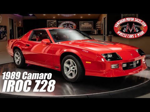 1989 Chevrolet Camaro IROC Z28 For Sale Vanguard Motor Sales #1938