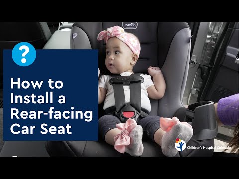 How to Install a Rear-facing Car Seat