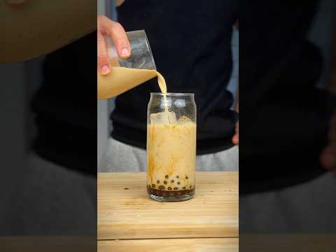 Simple bubble tea or boba tea recipe | Malayalam
