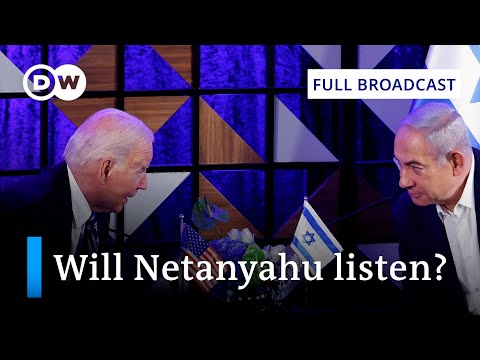 DW News April 4 | US support depends on civilian protection, Biden tells Netanyahu | Full Broadcast