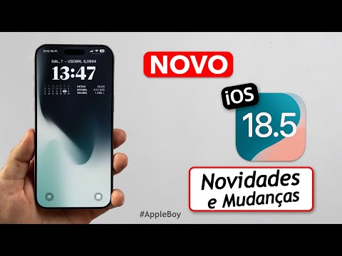 Novo iOS 18.5 LIBERADO! E o iPhone ganhou estás pequenas mudanças !