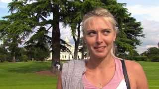 Djokovic vs Sharapova  Golf Bowling and SharpShooting - Behind the Scenes