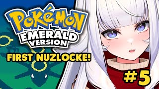 EMBER VS FLANNERY | Vtuber’s 1st Nuzlocke Challenge! | 【Pokémon Emeral