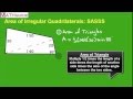 Calculating Areas of Quadrilaterals