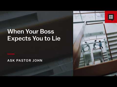 When Your Boss Expects You to Lie