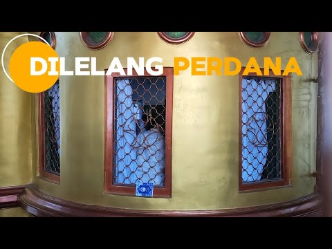 KAIN MORI PENUTUP MAKAM DILELANG (HAUL MBAH SAMBU LASEM)