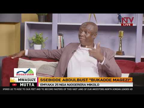 Mwasuze Mutya: Bukadde Magezi" Emyaka 25 nga njogerera mikolo | Ssebidde Abdul Bust