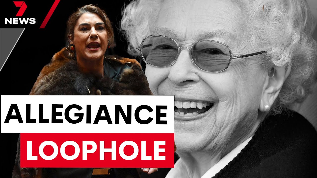 Aussie senator reveals loophole in her allegiance to the Royals|