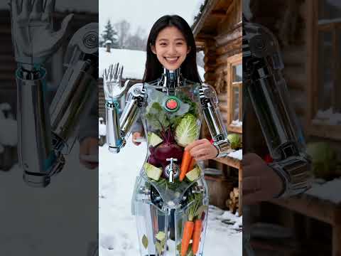 Borscht Sauce Dispenser Robot, in Service #futuristic #robot #technology #humanoid #AI