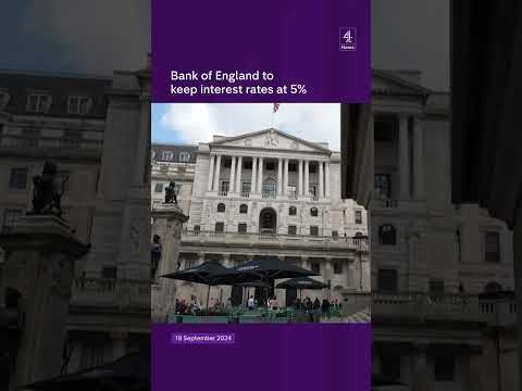 Bank of England to keep interest rates at 5%