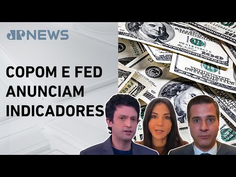 Dólar cai pela quinta vez seguida de olho na taxa de juros; Ghani, Amanda e Beraldo comentam