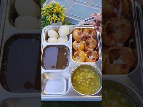 Friday lunch box #panipuri🤩🥰 lunch box #lunch box #fulka #ytshorts #shorts