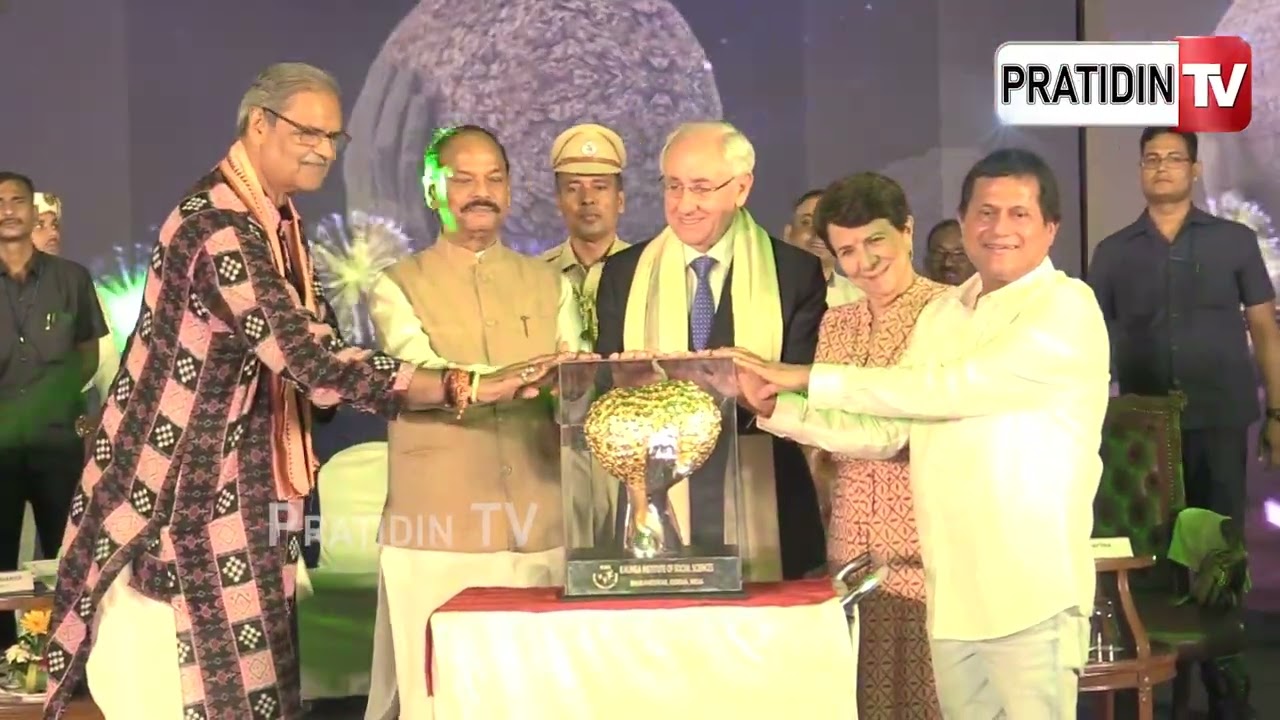 FIVB President Dr Ary S. Graça ଭେଟି ମୁଁ ଆଜି ବହୁତ ଖୁସୀ : Deputy CM Kanak Vardhan Singh Deo