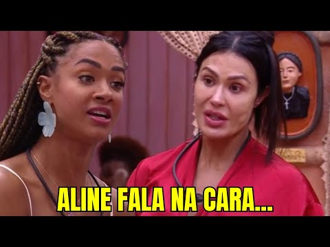 ALINE DEFENDE DIOGO "VC É BEM PIOR QUE ELE CHAMOU ELE DE TRAIDOR" GRACYANNE FICA DE CAR...