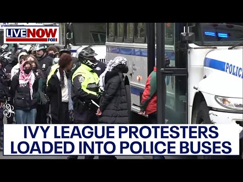 Columbia University anti-Israel protesters arrested by NYPD | LiveNOW from FOX