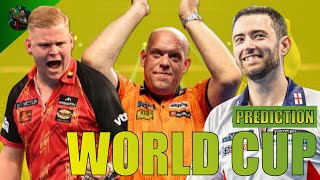 My WORLD CUP OF DARTS Prediction! 🎯🤯