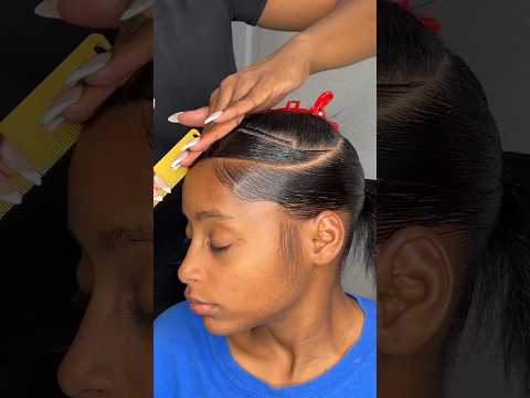The Detailed Extended Version of this Sleek Ponytail is available on my channel NOW! #sleekponytail