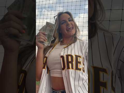 He OFFERED ME THIS at MLB GAME 🤯