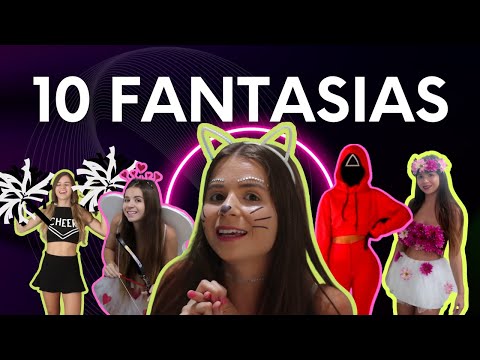 10 IDEIAS DE FANTASIAS PARA O HALLOWEEN