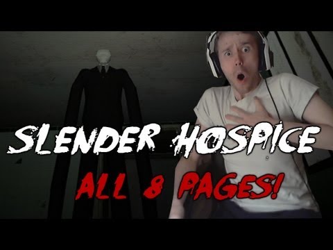 I DID IT! Slender Hospice Ending All 8 Pages Collected