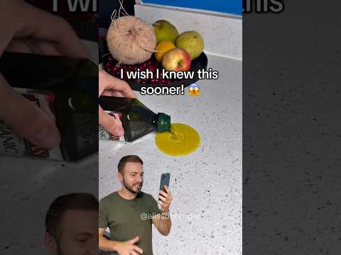 NUNCA MAIS LIMPE AZEITE COM PAPEL 🧻 😲Teste Completo ✔️ ✅