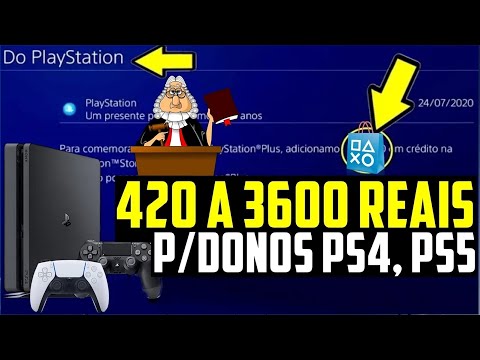 URGENTE Sony VAI DAR de 400 até 3600 Reais a USUÁRIOS do PS4 e PS5! Por Taxas Abusivas