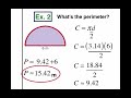 Circumference and Perimeter of Circles