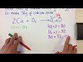 Calculating Masses in Chemical Reactions
