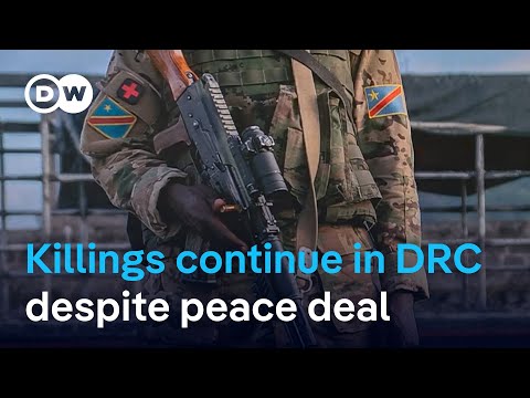 YouTube video thumbnail: Rights Group Documents Mass Killings in DR Congo