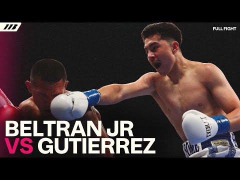 Hector Beltran Jr vs Edgar Gutierrez | Full Fight | Matchroom Boxing
