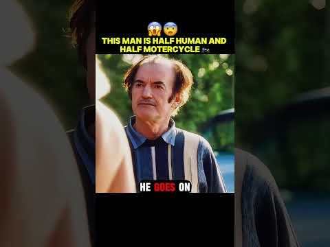 This Man is A half human and Half motercycle 😵🥶 #shortsviral  #shortsfeed #movies #movieexplained