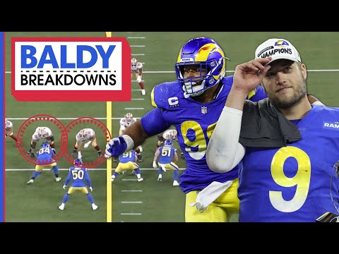 How the Rams Took Down the 49ers in the NFC Championship | Baldy Breakdowns video clip